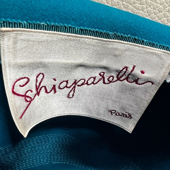 Schiaparelli Hat, vintage, NWT, bright blue main image 10